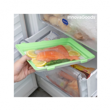 Vakumo padėklai maisto laikymui "InnovaGoods", 2 vnt