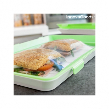 Vakumo padėklai maisto laikymui "InnovaGoods", 2 vnt