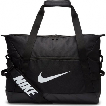 Sportinis krepšys su petneša "Nike Academy Team", 48 x 31 x 37 cm (juodas)
