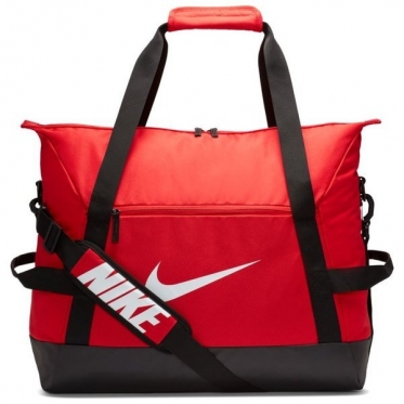 Sportinis krepšys su petneša "Nike Academy Team", 50 x 32 x 41 cm (raudonas)