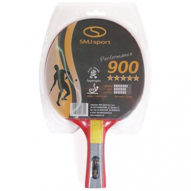 Stalo teniso raketė "SMJ Sport 900" (geltona, pilka, ruda, juoda, raudona)
