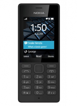 Mobilusis telefonas Nokia 150 Dual Sim black ENG/RUS