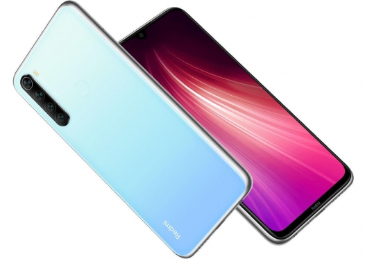 Mobilusis telefonas Xiaomi Redmi Note 8T Dual 4+128GB moonlight white