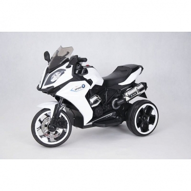 Elektrinis vaikiškas triratis motociklas "Speed 1300ST" (baltas)