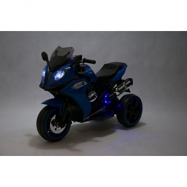 Elektrinis vaikiškas triratis motociklas "Speed 1300ST" (mėlynas)