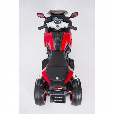 Elektrinis vaikiškas triratis motociklas "Speed 1300ST" (raudonas)