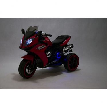 Elektrinis vaikiškas triratis motociklas "Speed 1300ST" (raudonas)