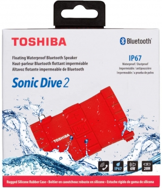 Garso kolonėlė Toshiba Sonic Dive 2 TY-WSP100 red