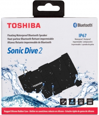 Garso kolonėlė Toshiba Sonic Dive 2 TY-WSP100 black