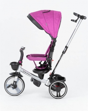 Daugiafunkcinis triratis vežimėlis "Alexis Taxi" (rožinis)