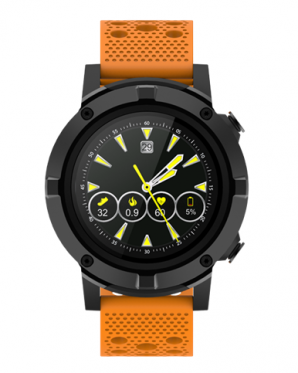 Išmanusis laikrodis Denver SW-660 orange strap