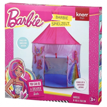 Žaidimų palapinė "Barbie", 105 x 150 cm