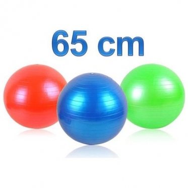 Pripučiamas guminis reabilitacijos kamuolys, Ø 65 cm