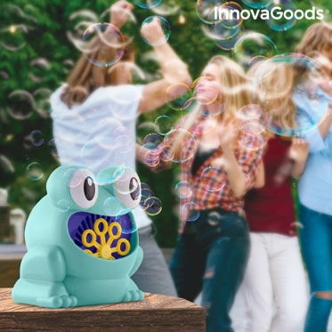 "InnovaGoods" automatinis prietaisas pučiantis muilo burbulus Varlytė, 40 ml