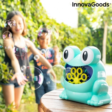 "InnovaGoods" automatinis prietaisas pučiantis muilo burbulus Varlytė, 40 ml