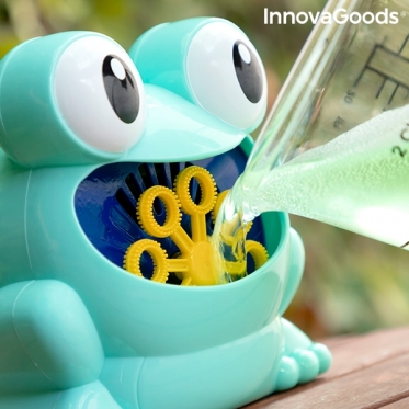 "InnovaGoods" automatinis prietaisas pučiantis muilo burbulus Varlytė, 40 ml