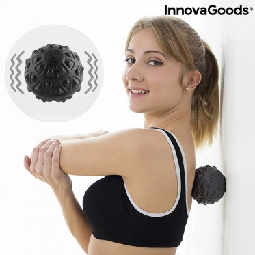 Vibruojantis masažo kamuoliukas "InnovaGoods", Ø 8 cm