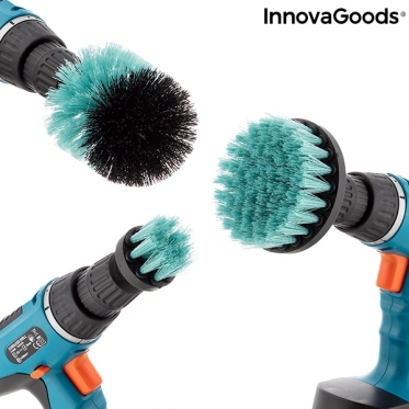 Grąžto šepečių rinkinys "InnovaGoods", 3 vnt