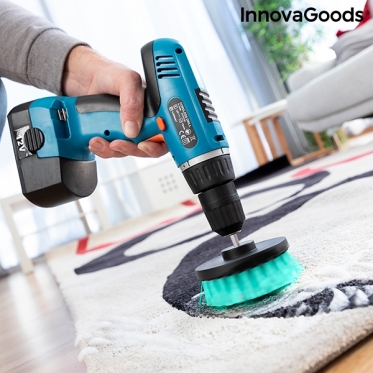 Grąžto šepečių rinkinys "InnovaGoods", 3 vnt