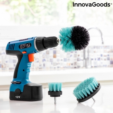 Grąžto šepečių rinkinys "InnovaGoods", 3 vnt