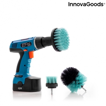 Grąžto šepečių rinkinys "InnovaGoods", 3 vnt