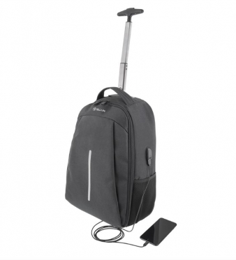 Kompiuterio kuprinė Tellur 15.6 Trolley Rolly, USB port, black