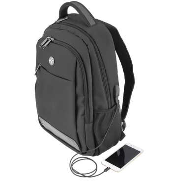 Kompiuterio kuprinė Tellur 15.6 Companion, USB port, black