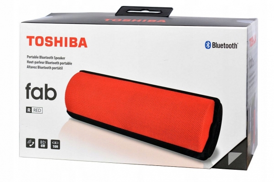 Belaidė garso kolonėlė Toshiba Fab TY-WSP70 red
