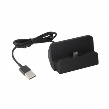 USB-C išmaniojo telefono įkroviklis - stotelė