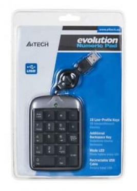 Skaičių klaviatūra A4Tech EVO USB 10320