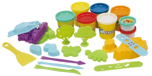 Plastilino rinkinys PE/PE/LE 3218 Modelling Dough Case