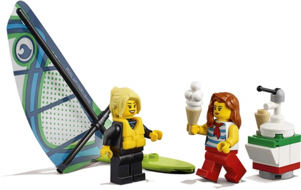 Konstruktorius Lego City 60153 People pack – Fun at the beach