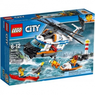 Konstruktorius Lego City 60166 Heavy-duty Rescue Helicopter
