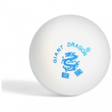 Stalo teniso kamuoliukai Giant Dragon balti, 12 vnt