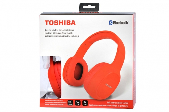 Belaidės ausinės Toshiba RZE-BT160H red
