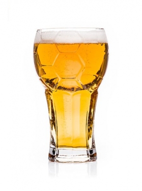 Stiklinė alui "Futbolo kamuolys", 600 ml