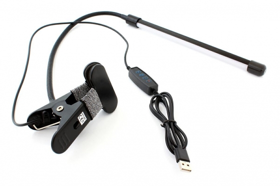USB LED lempa su spaustuku, 12 x 27 x 63 cm