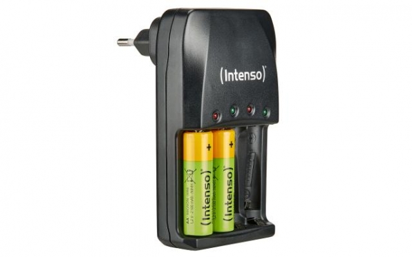 Baterijų įkroviklis Intenso Energy Eco Charger HR6/HR03 100mAh AA 7705522