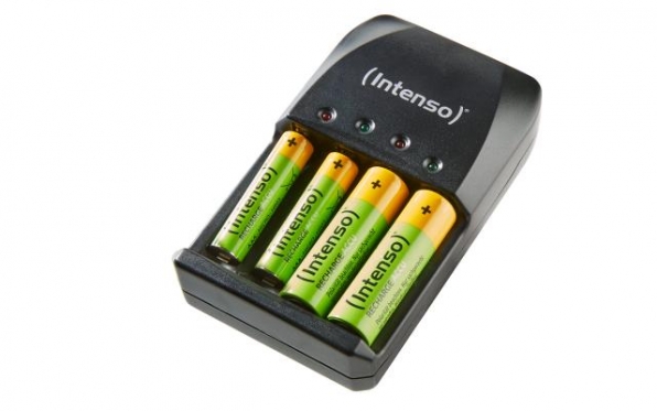 Baterijų įkroviklis Intenso Energy Eco Charger HR6/HR03 100mAh AA 7705522