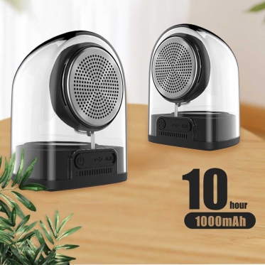 Garso kolonėlė Devia Crystal series TWS black, 2 vnt