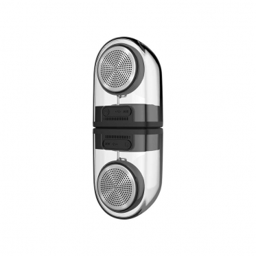 Garso kolonėlė Devia Crystal series TWS black, 2 vnt