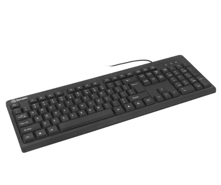 Klaviatūra Tellur Basic Wired Keyboard US, USB black