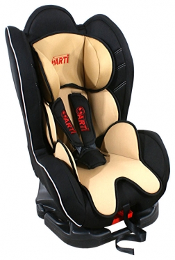 Vaikiška automobilinė kėdutė ARTI Safety Duo 0-25kg Black Coffee