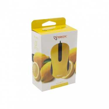 Optinė kompiuterio pelė Sbox M-901 yellow