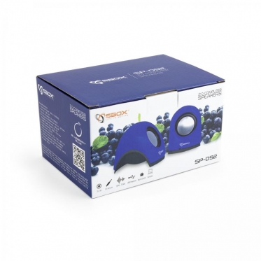 Garso kolonėlės Sbox SP-092 blue
