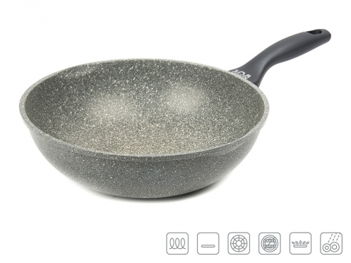 Keptuvė Oursson KWW2821MS 28cm Mega Stone