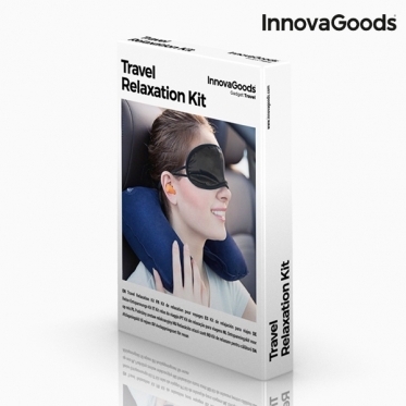 Kelioninė pagalvė ir akių raištis "InnovaGoods"