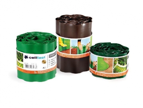 Juosta sodo apželdinimo atskyrimui "Cellfast", 20 cm x 9 m (tamsiai žalia)