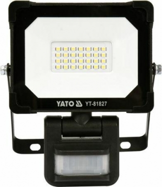 SMD LED šviestuvas su judesio davikliu "Yato", 20 W