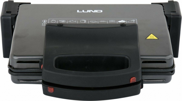 Elektrinis grilis "Lund", 2000 W (juoda)